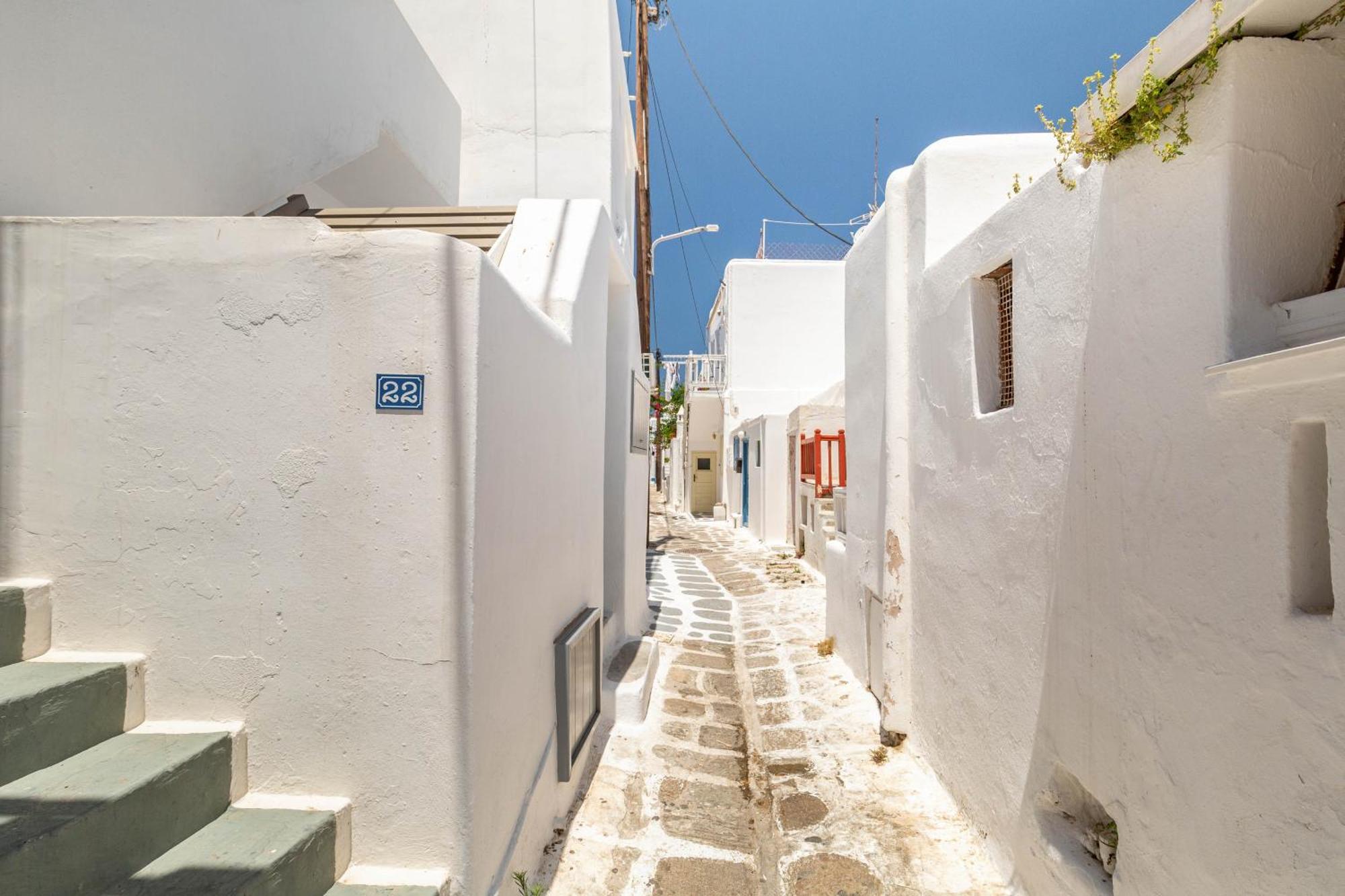 Elenitas Flat Next To The Windmills Apartment Mykonos Town ภายนอก รูปภาพ